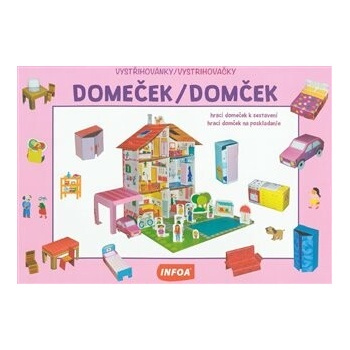 Domček vystřihovánky