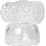 EasyToys Clear Masturbator Wand Attachtment Transparent