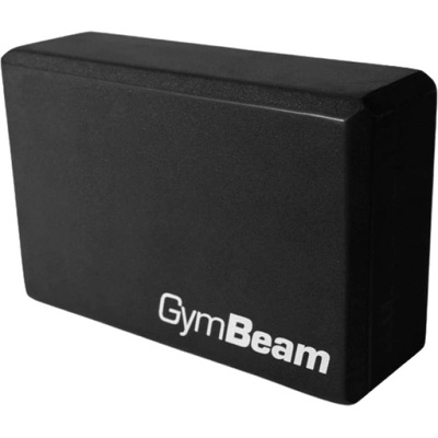 GymBeam Yoga Block - Black [7.5 х 15 х 23 cm]