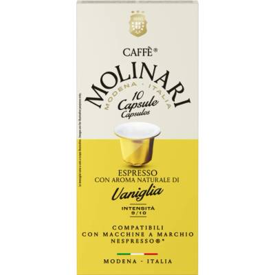 Caffé MOLINARI Nespresso vanilka 10 ks