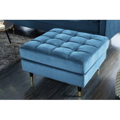 Bighome - Taburetka COSY VELVET 80cm sametová akva
