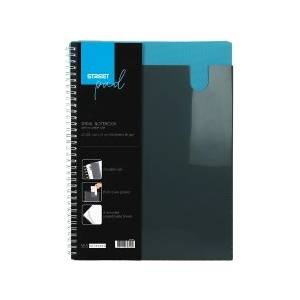 STREET Тетрадка SP Office A4 PP 80л синя