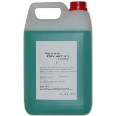 Bioclean Greaseclean rozklad tuků 5 l
