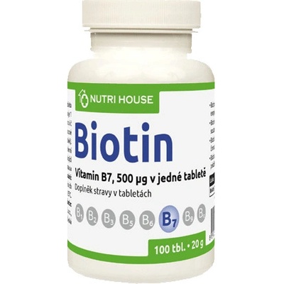 Nutri House Biotin Vitamín B7 100 tablet
