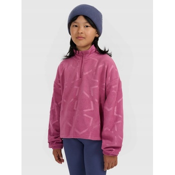 4F detská mikina ružová
