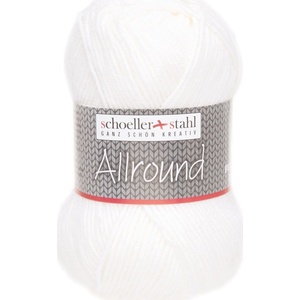 Schoeller + Stahl Allround 90037-01 White Плетива прежда (90037-01)