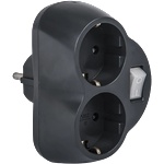 ELMARK 2 Plug Adapter Switch (192210)