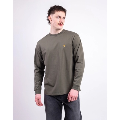 Carhartt WIP L/S Chase T-Shirt Leaf/Gold