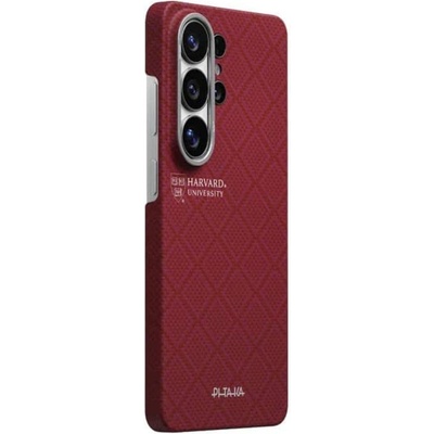 PITAKA Magsafe Калъф за Samsung S26 Ultra, Pitaka Edge Harvard Case Crimson, Червен (PHS2601U)