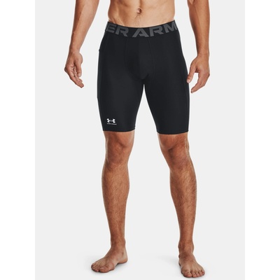 Under Armour HG Armour Lng Shorts Tmavě šedá – Zboží Mobilmania