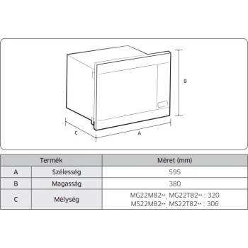 Image 1 of Samsung MG22M8254AK/E2