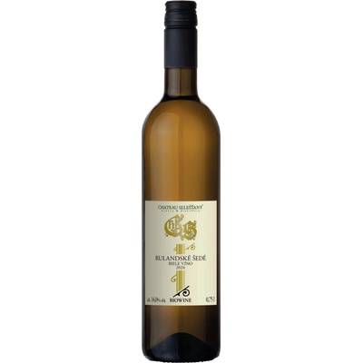 Chateau Selešťany Rulandské šedé 14% 0,75 l (čistá fľaša)