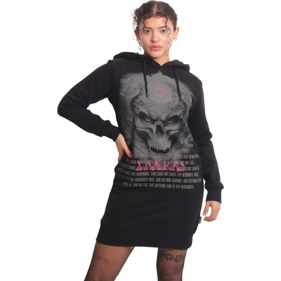 Yakuza Devils Sweat Dámské Šaty Černé GKB25107BLK