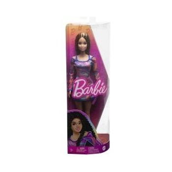 Mattel Barbie Fashionista Marble Print Dress doll