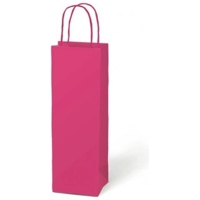 Taška MFP na láhev T12 kraft 12x36x9cm růžová