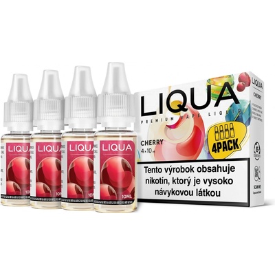 Ritchy Liqua Elements 4Pack Cherry 4 x 10 ml 6 mg