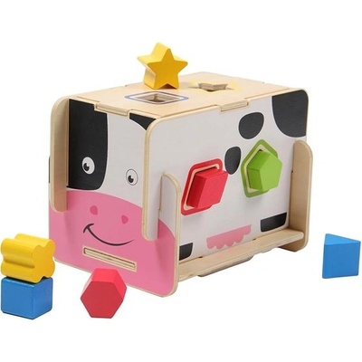 HOPE TOYS Dřevěná vkládáčka s tvary