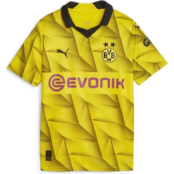 PUMA Юношеска футболна фланелка Puma Borussia Dortmund Third Shirt 2023 2024 Juniors - Yellow/Black