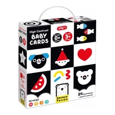 Banana Panda Карти за стимулиране на контраста