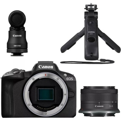 Canon EOS R50 + RF-S 18-45mm f/4.5-6.3 IS STM Creator Kit (5811C035AA)