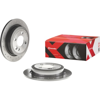 Brzdový kotúč BREMBO 08.9163.2X