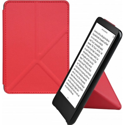 KW Mobile Origami Red Leather KW5999709 pre Amazon Kindle 2022 červené