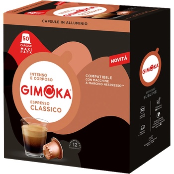 Gimoka Кафе капули Gimoka Classico съвместими с Nespresso, 50бр