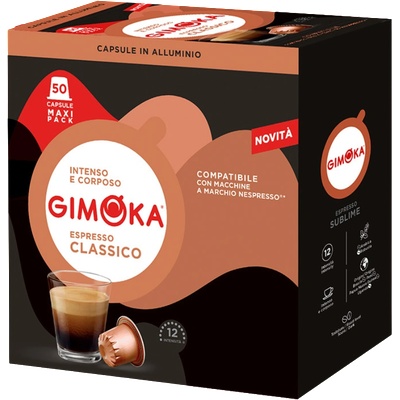Gimoka Кафе капули Gimoka Classico съвместими с Nespresso, 50бр