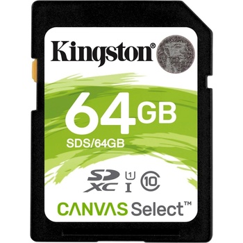 Kingston SDXC 64 GB UHS-I U1 SDS/64GB