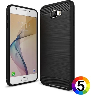 Samsung Galaxy J7 Prime Удароустойчив Carbon Fiber Калъф и Проте