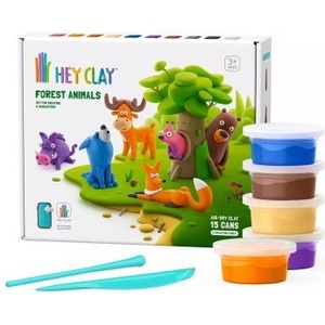 IMC Toys Комплект от глина Hey Clay: горски животни