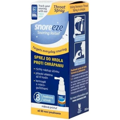Snoreeze Sprej do hrdla proti chrápání 23,5 ml