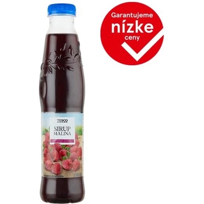 Tesco Sirup malina 0,7 l
