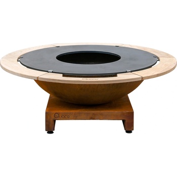 Quoco Piatto Basso Medium Corten