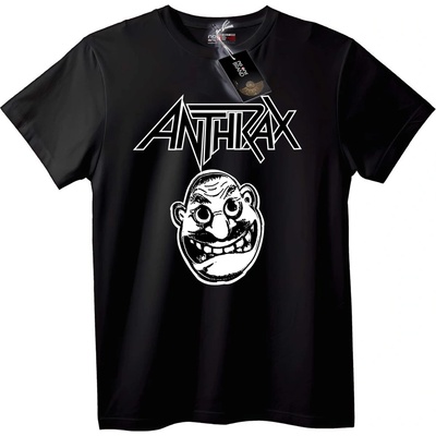 NOONEBRAND Тениска с лого на Anthrax - 2XL, White