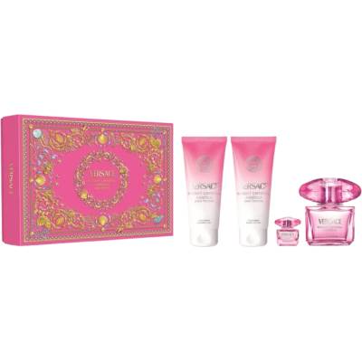 Versace Bright Crystal Absolu Gift Set EDP 90 ml + Shower Gel 100 ml + Body Lotion 100 ml + EDP 5 ml за жени