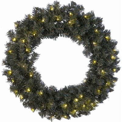 Star Trading Svietiaci vianočný veniec Ottawa 70 cm