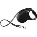 flexi Автоматичен повод FLEXI NEW Classic M черно лента 5 м. / 25 кг 03222