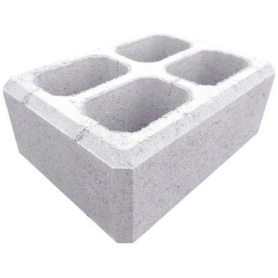 PRESBETON Tvárnice SIMPLE BLOCK HX 1/30/AF hladká bílošedá