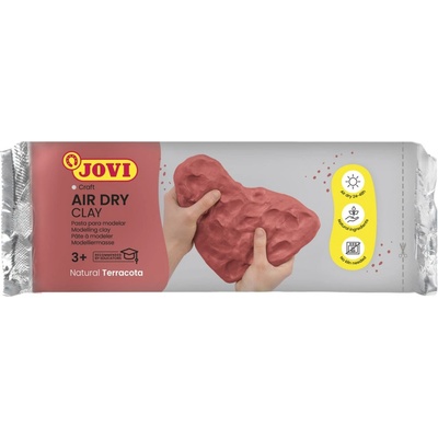 Jovi Modelovací hmota samotvrdnoucí terracotta 1000 g – Sleviste.cz