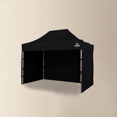 Brimo Promo stánok Exclusive Alu 2 x 3 m čierny