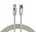 RJ45 пач корда категория 6a - 1x90°, S-FTP LSZH, Gray, EFB (1.0 м) (MK6001W.1G)