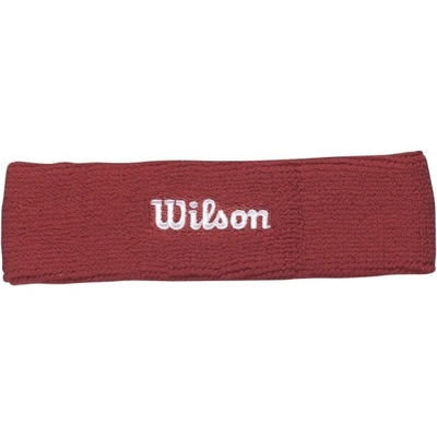 Wilson Headband RDFA Tenisová červená