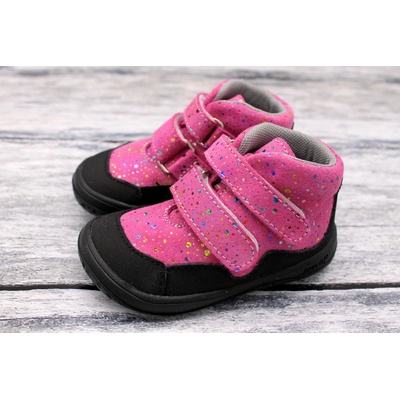 Jonap celoroční boty Bella bublina s okopem růžová