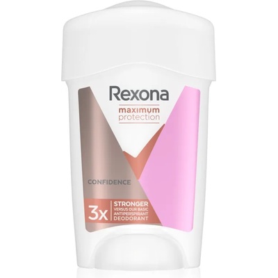 Rexona Maximum Protection Antiperspirant крем-антиперспирант срещу силно изпотяване Confidence 45ml