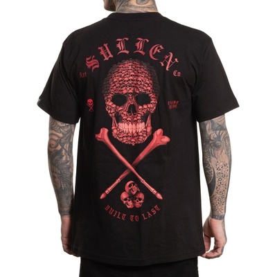 SULLEN Мъжка тениска sullen - skulls badge - scm6429_bk