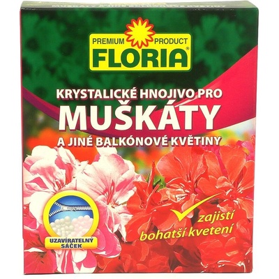 FLORIA Krystalické hnojivo pro muškáty - 350 g