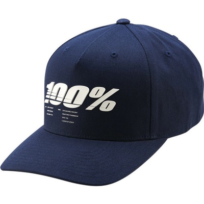 100% STAUNCH Snapback modrá