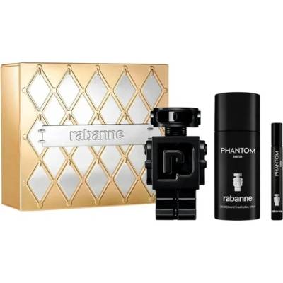 Paco Rabanne Phantom Parfum Комплект (Parfum 100ml + Deo Spray 150ml + Parfum 10ml) за Мъже