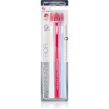 Swissdent Profi Gentle четка за зъби екстра софт 3 бр